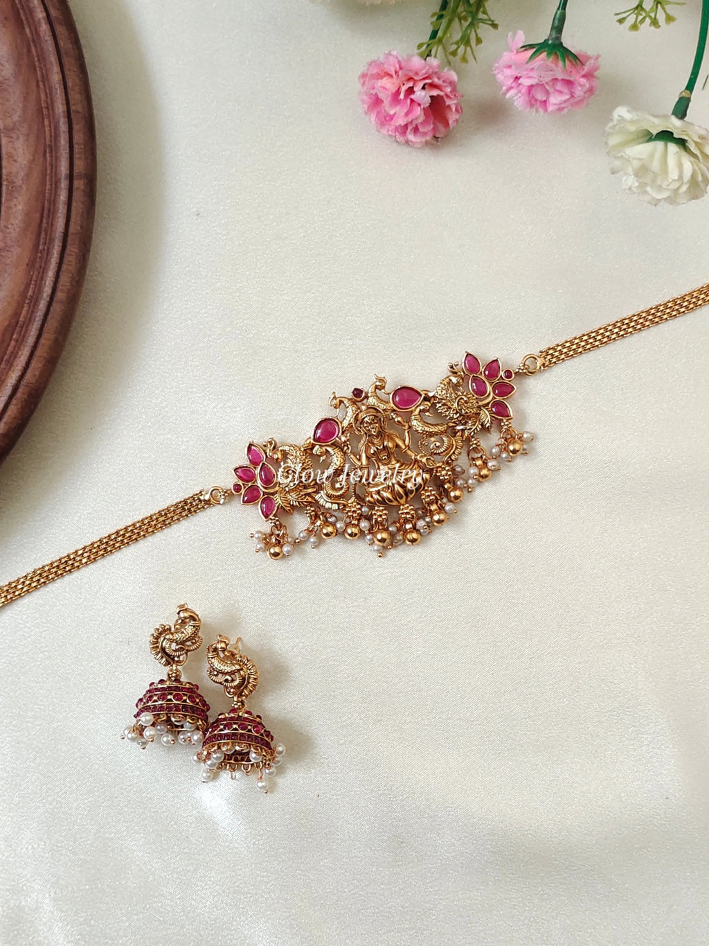 Premium Quality Lakshmi Peacock Choker