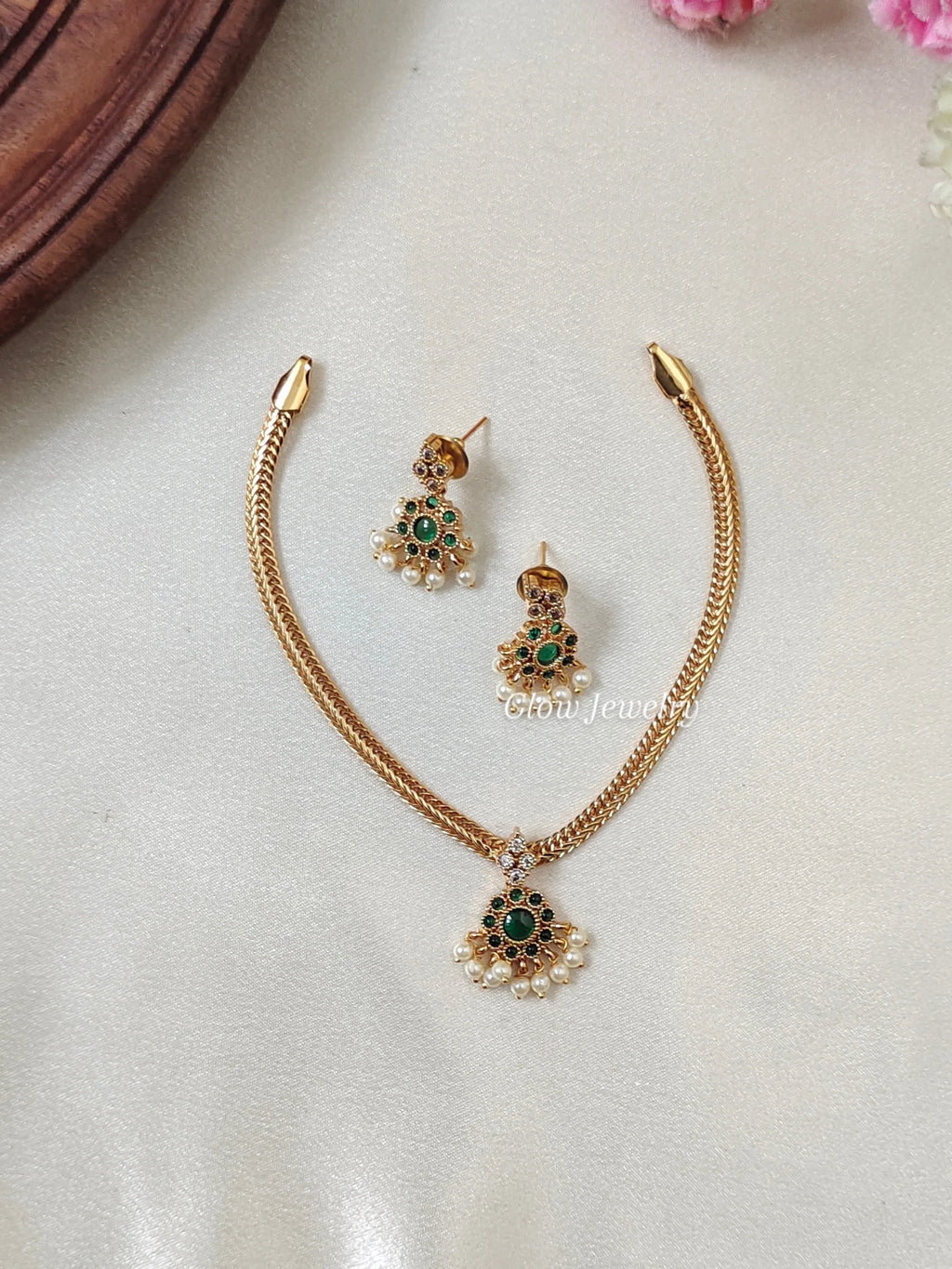 Premium Quality Attigai Neckset