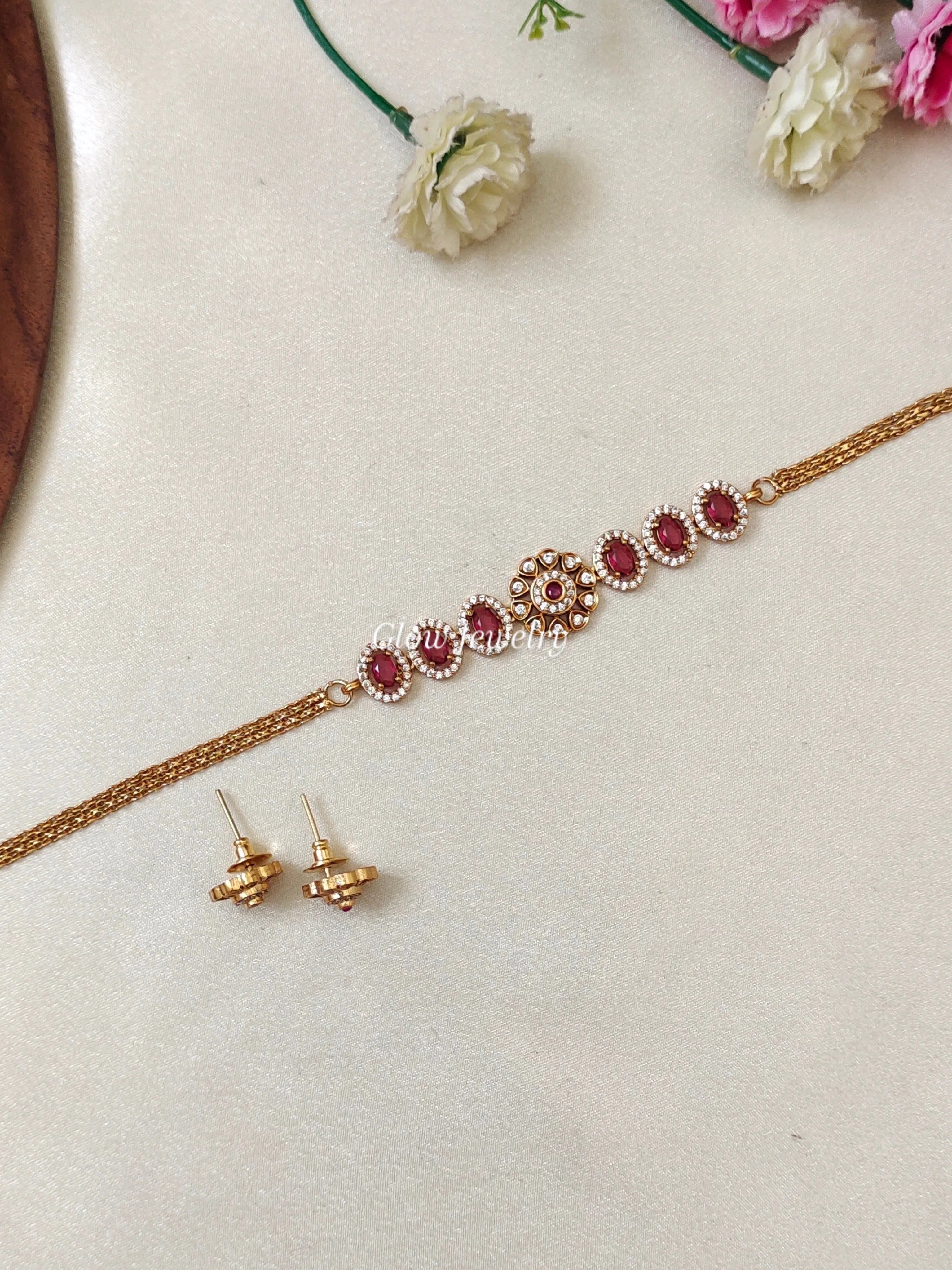 Premium Quality AD Stone Choker