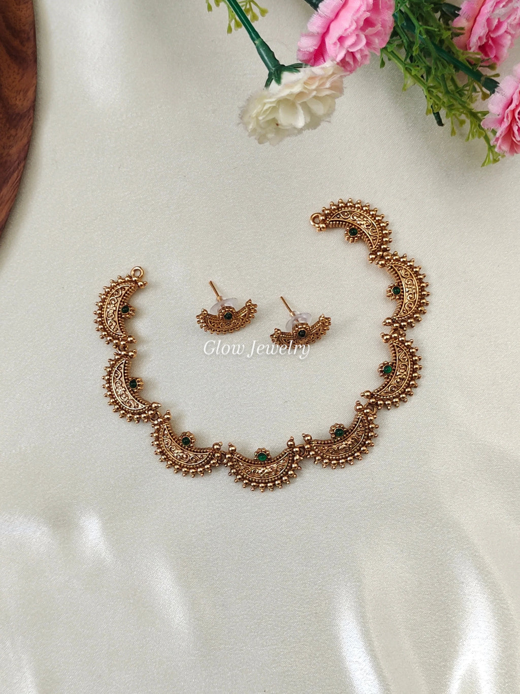 Premium Quality Half Moon Neckset