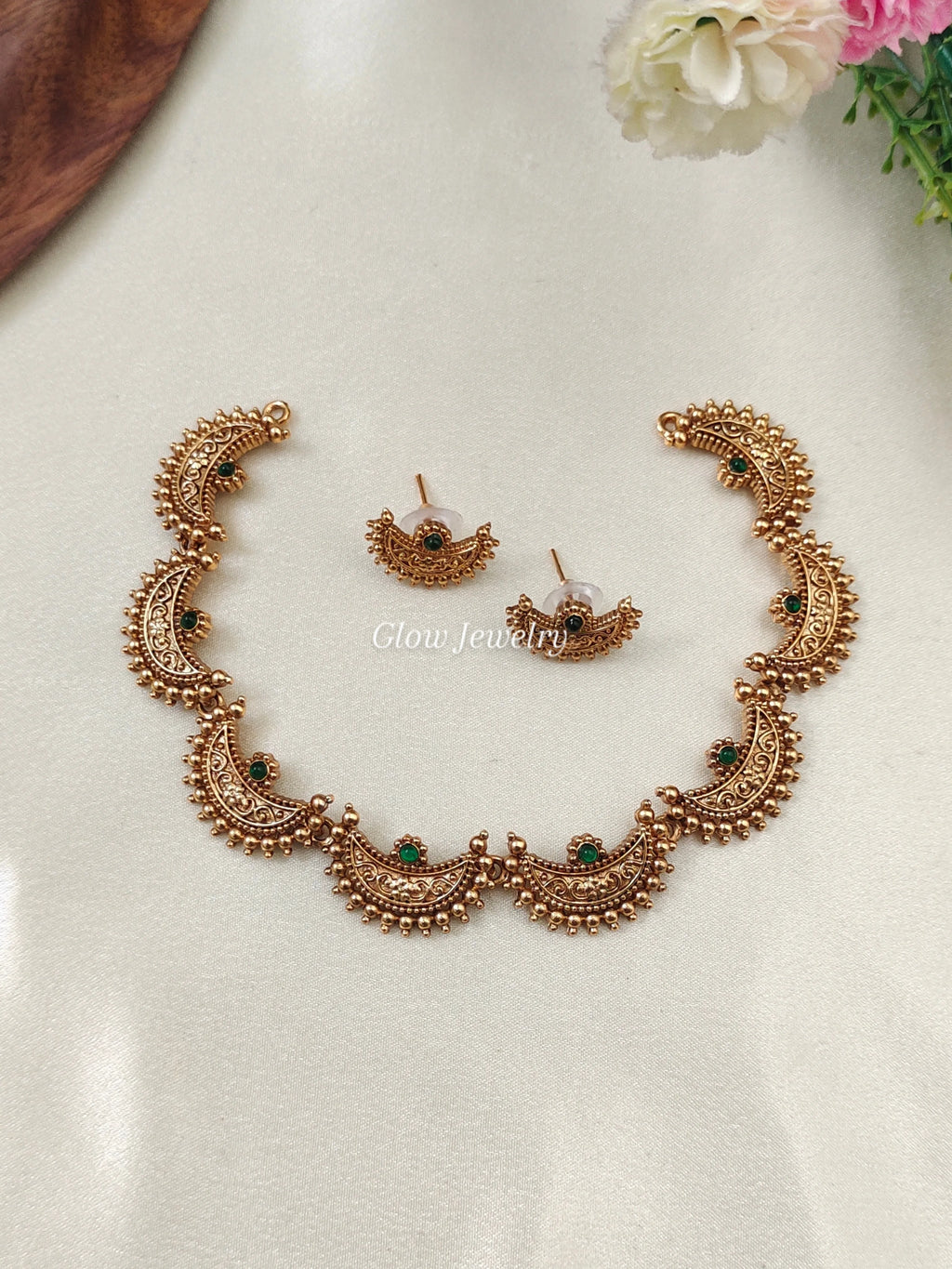 Premium Quality Half Moon Neckset