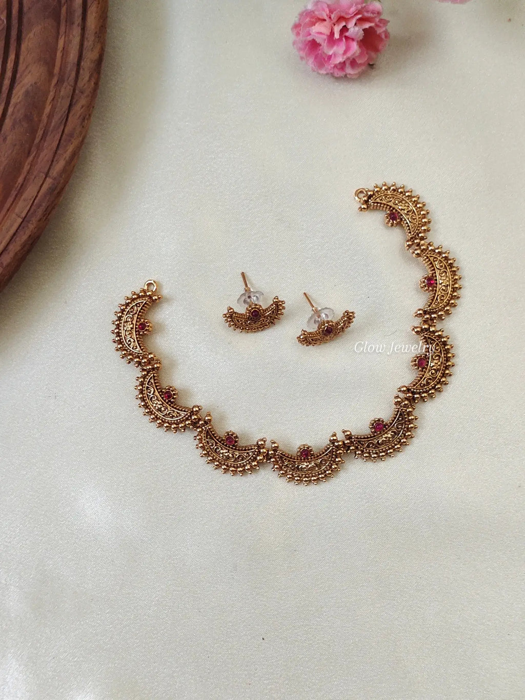 Premium Quality Half Moon Neckset