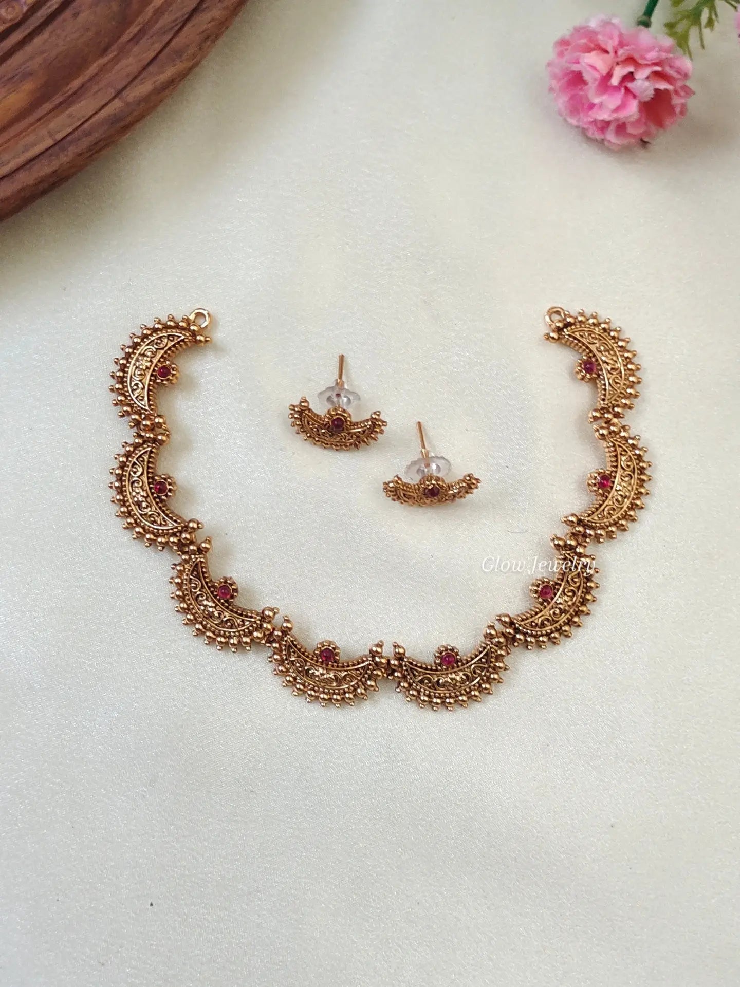 Premium Quality Half Moon Neckset