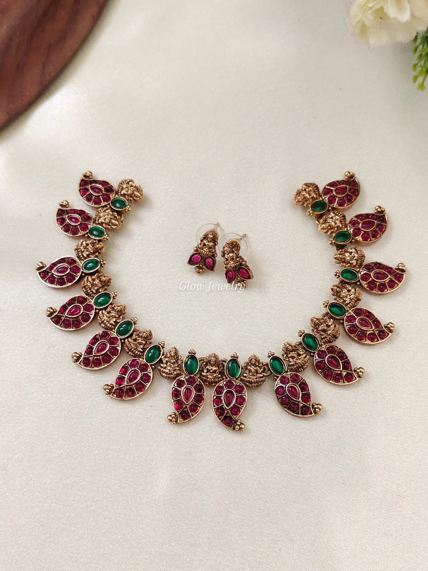 Premium Quality Lakshmi Mango Necklace