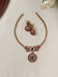 Premium Quality Kempu Necklace
