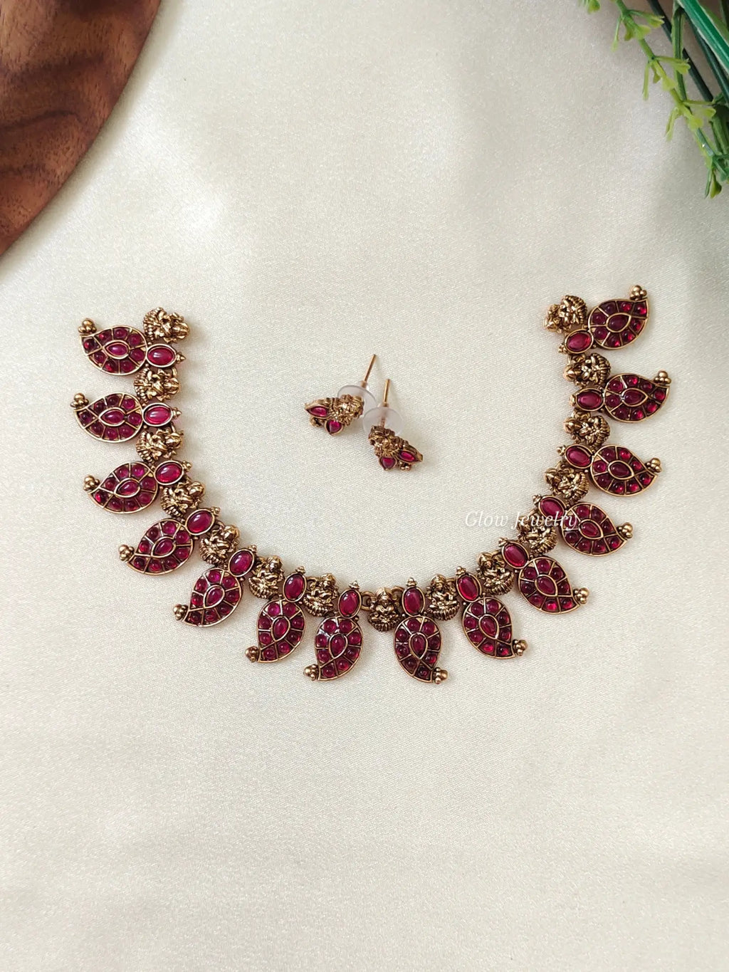 Premium Quality Lakshmi Mango Necklace