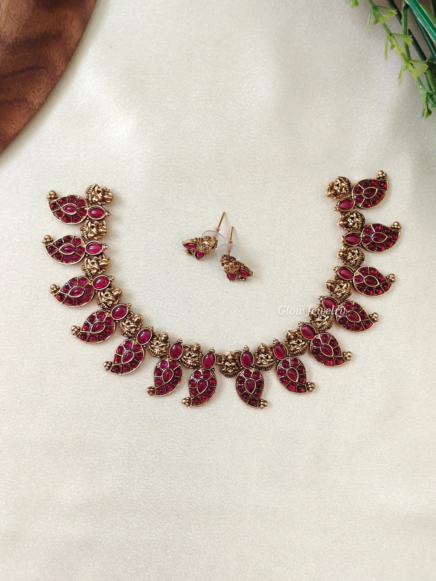 Premium Quality Lakshmi Mango Necklace
