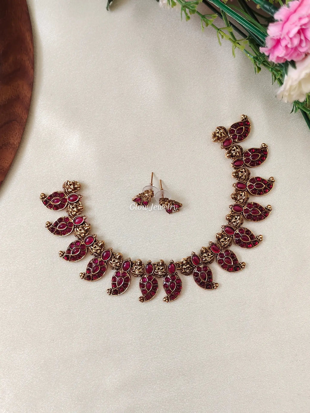 Premium Quality Lakshmi Mango Necklace