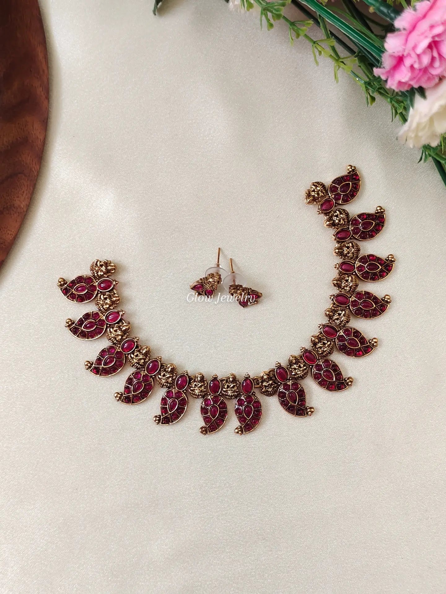 Premium Quality Lakshmi Mango Necklace