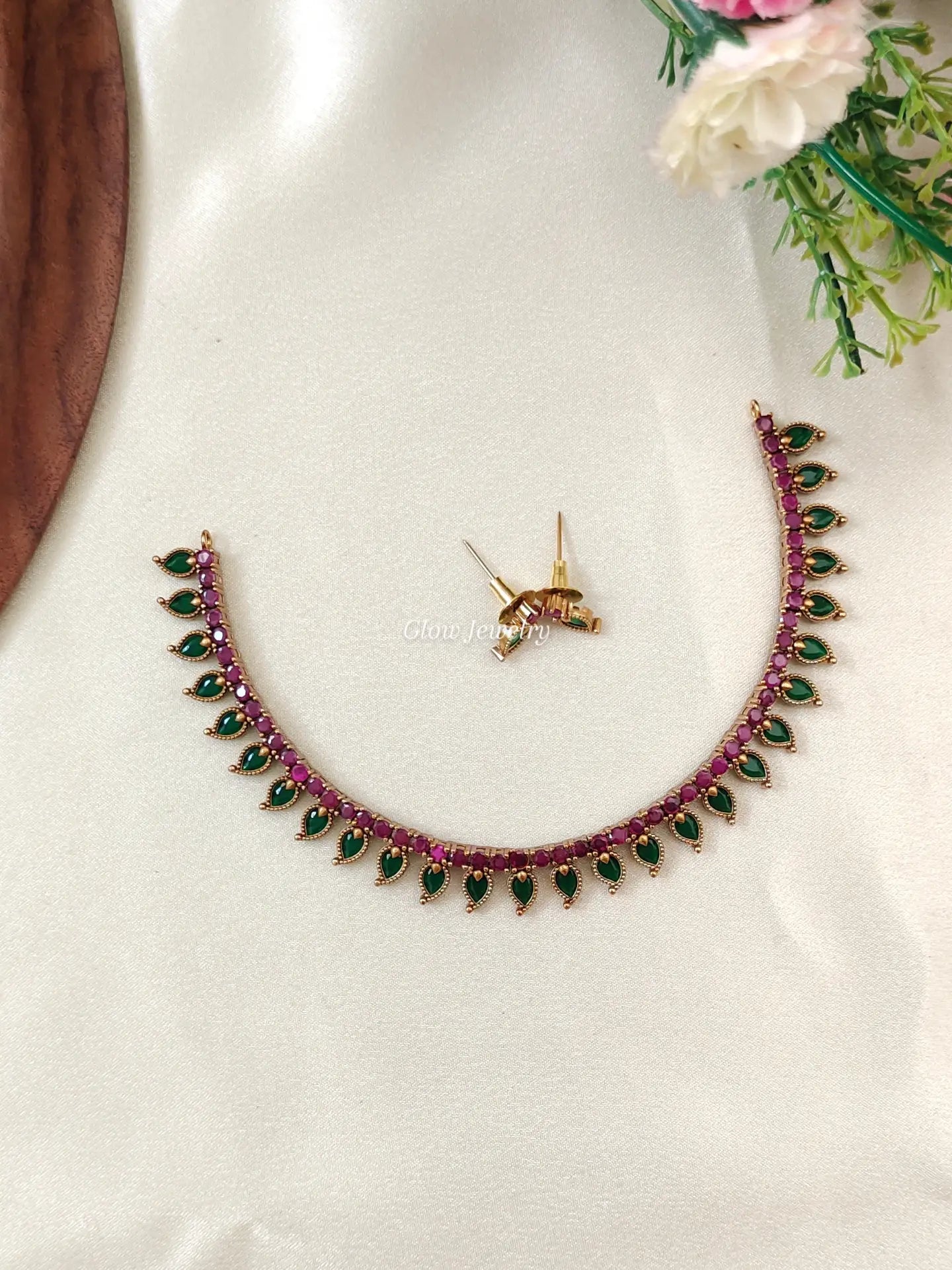Premium Quality Palakka Mango Necklace