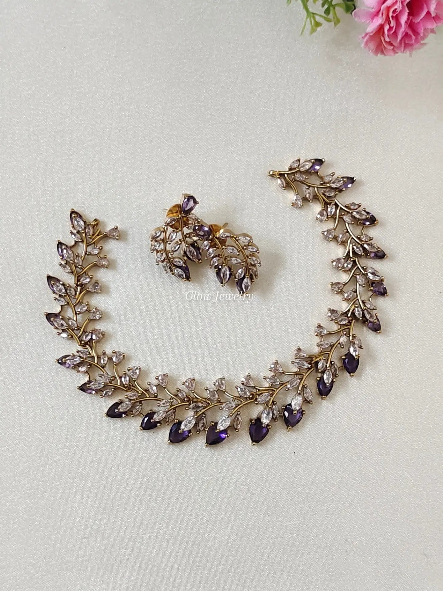 Premium Quality AD Stone Necklace