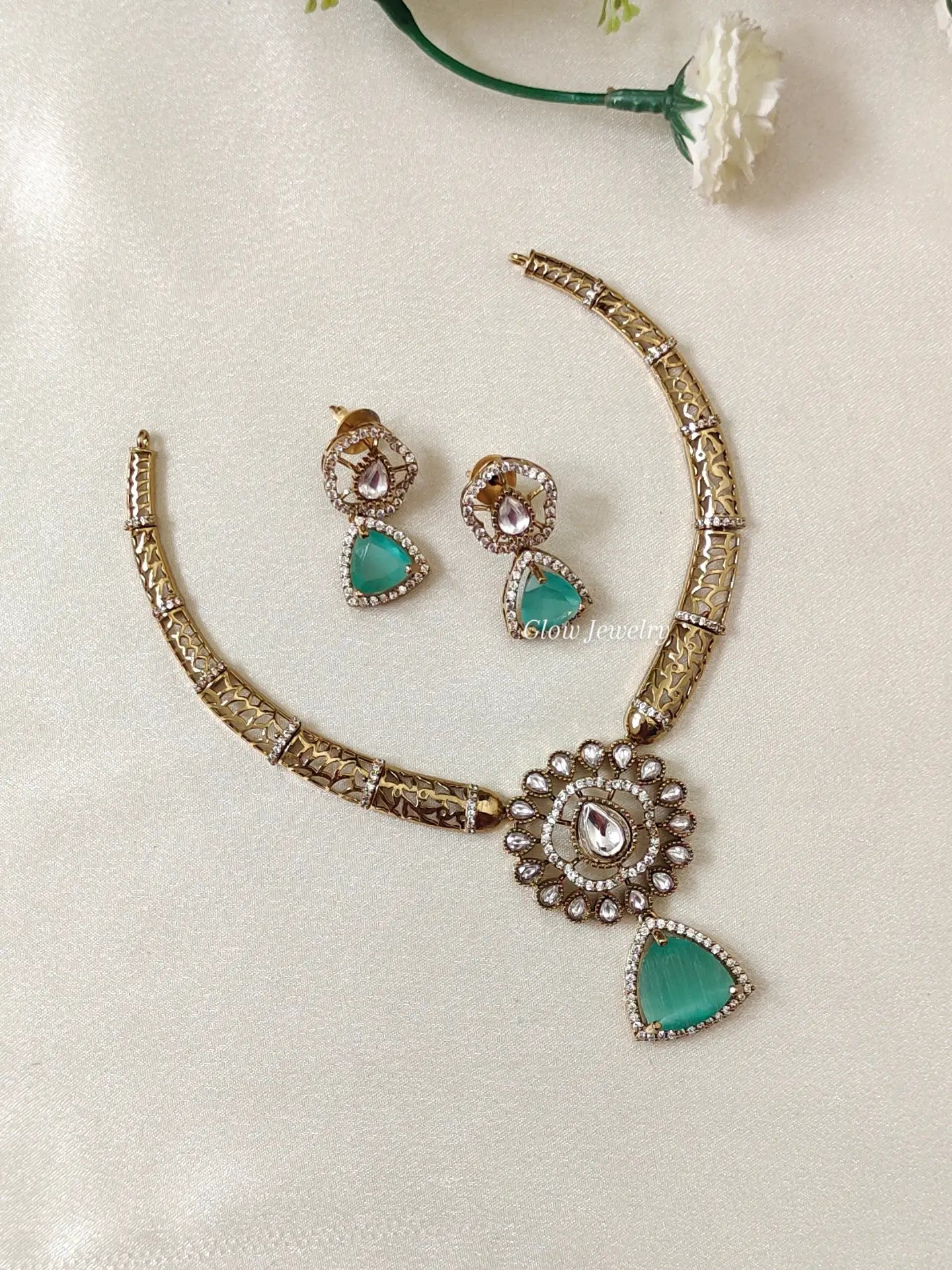 Premium Quality Victorian Kanti Necklace