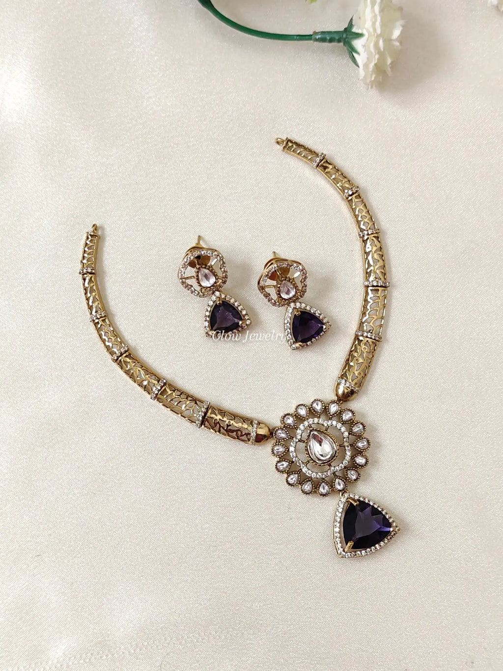 Premium Quality Victorian Kanti Necklace