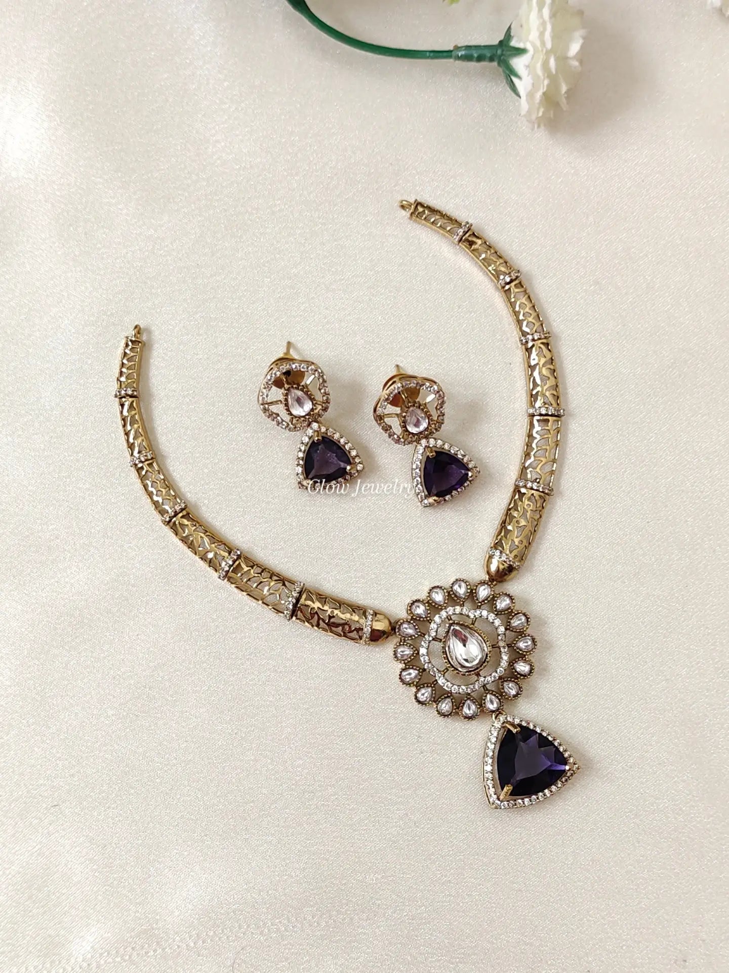 Premium Quality Victorian Kanti Necklace