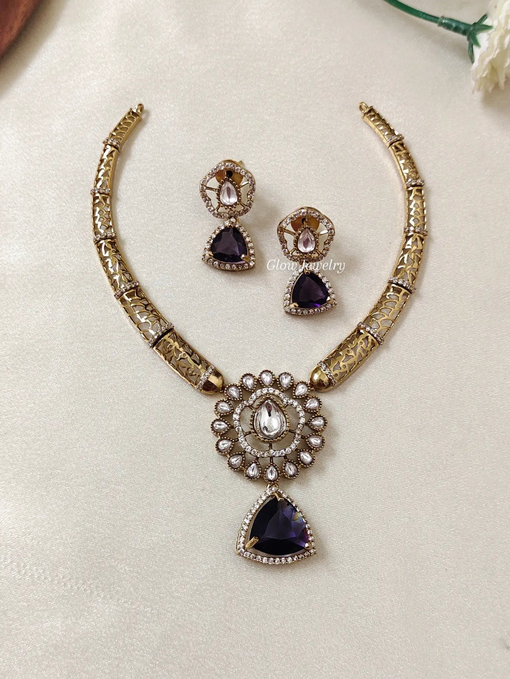 Premium Quality Victorian Kanti Necklace