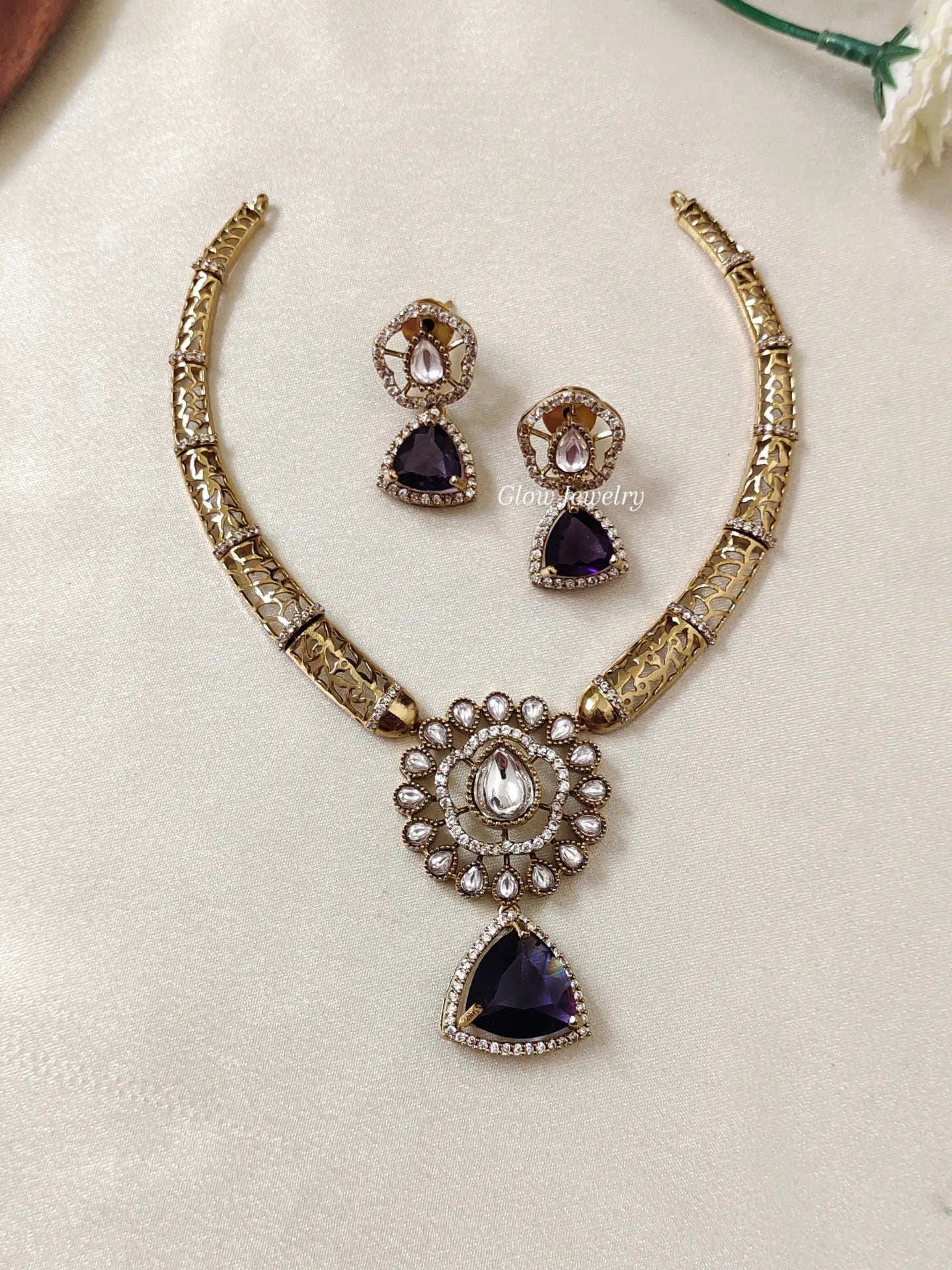 Premium Quality Victorian Kanti Necklace