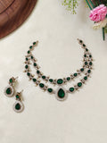 Premium Quality Bridal 2 Layer Victorian Necklace