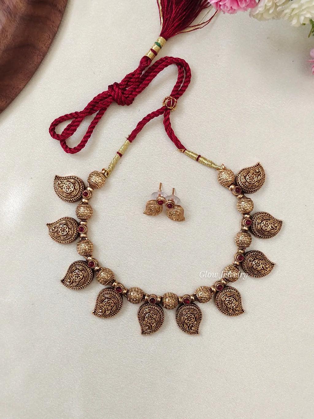 Premium Quality Mango Design Necklace
