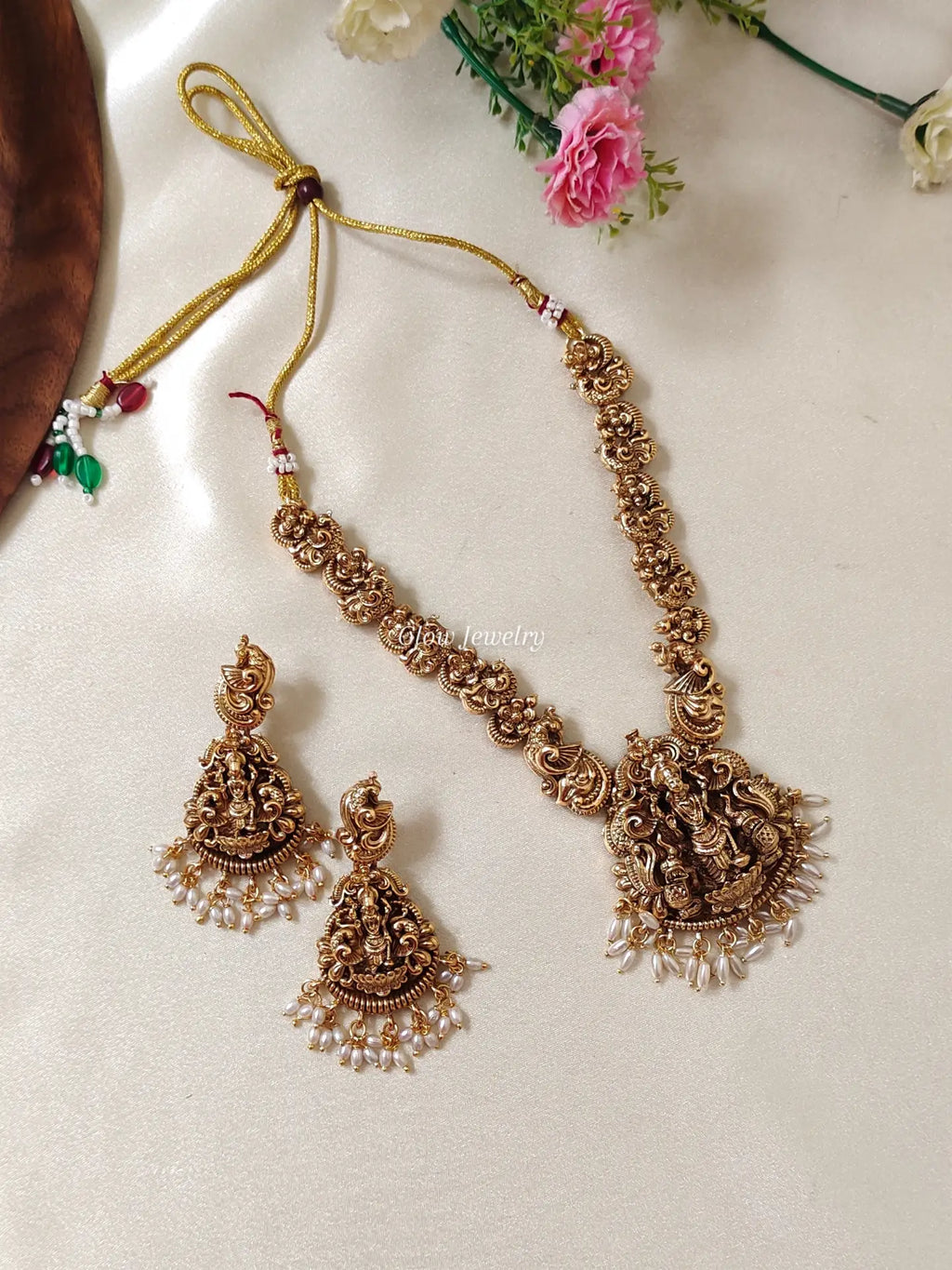 Premium Quality Antique Lakshmi Necklace