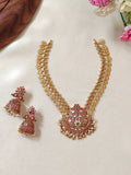 Premium Quality Kempu Lakshmi Kasu Necklace