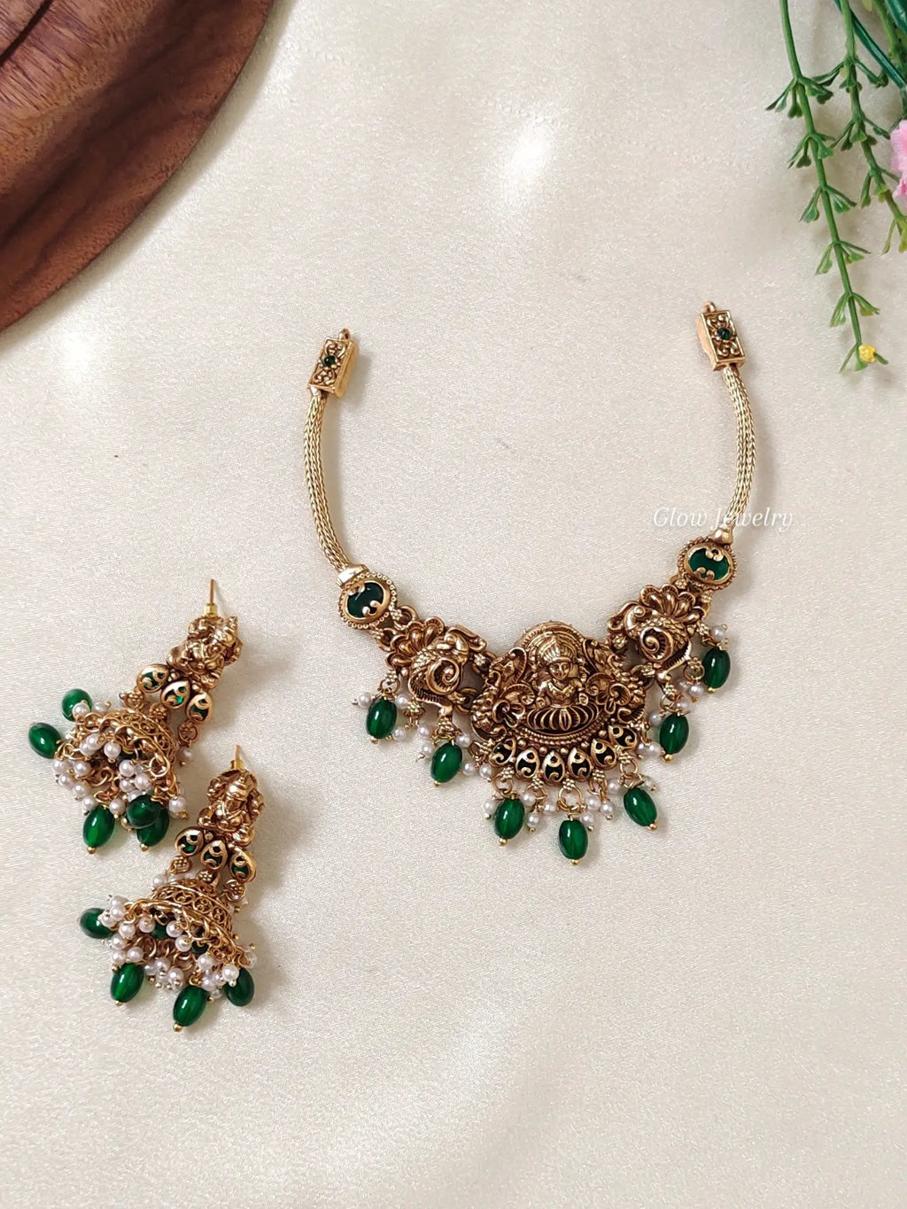 Premium Quality Antique Lakshmi Necklace