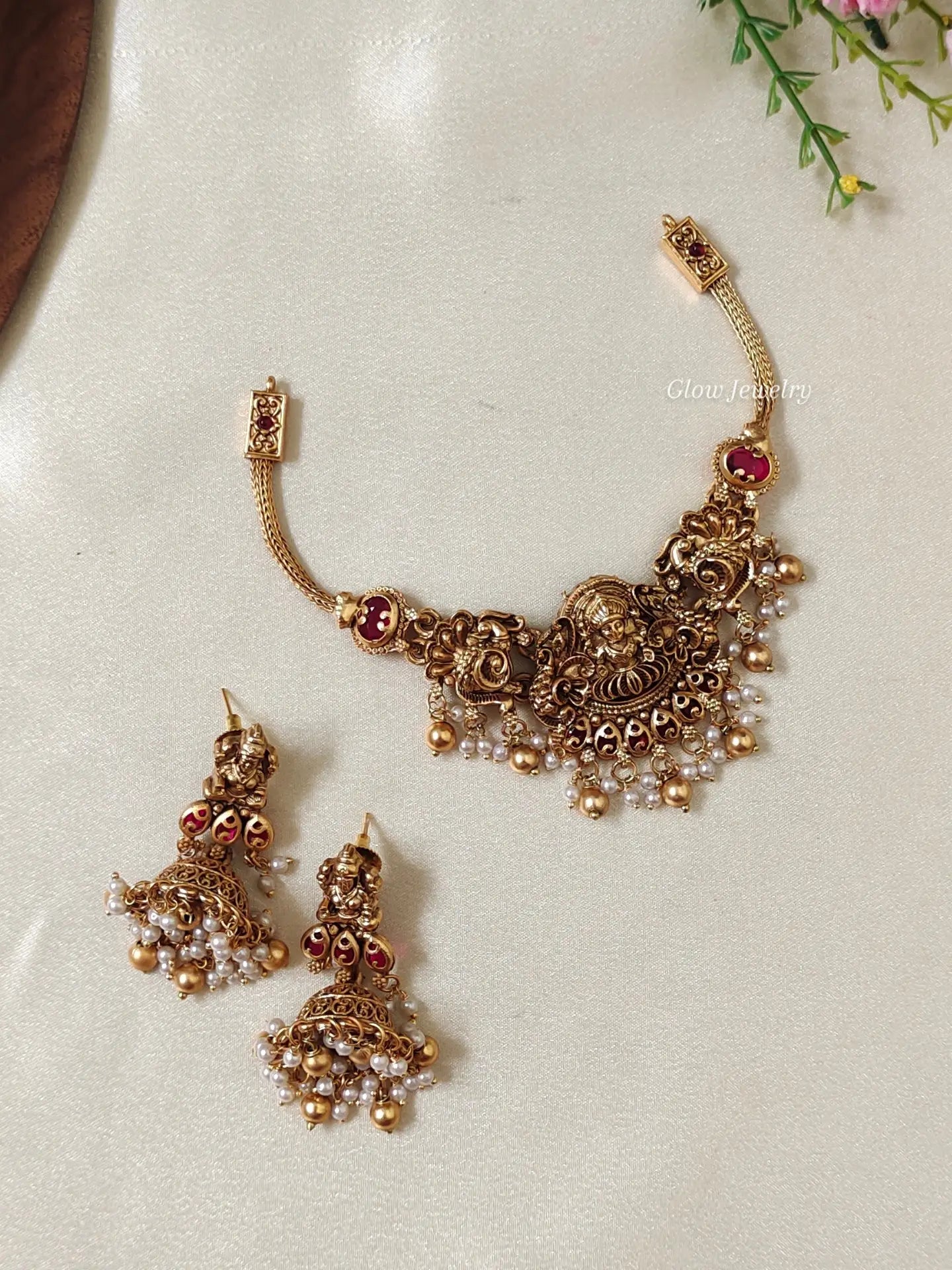 Premium Quality Antique Lakshmi Necklace