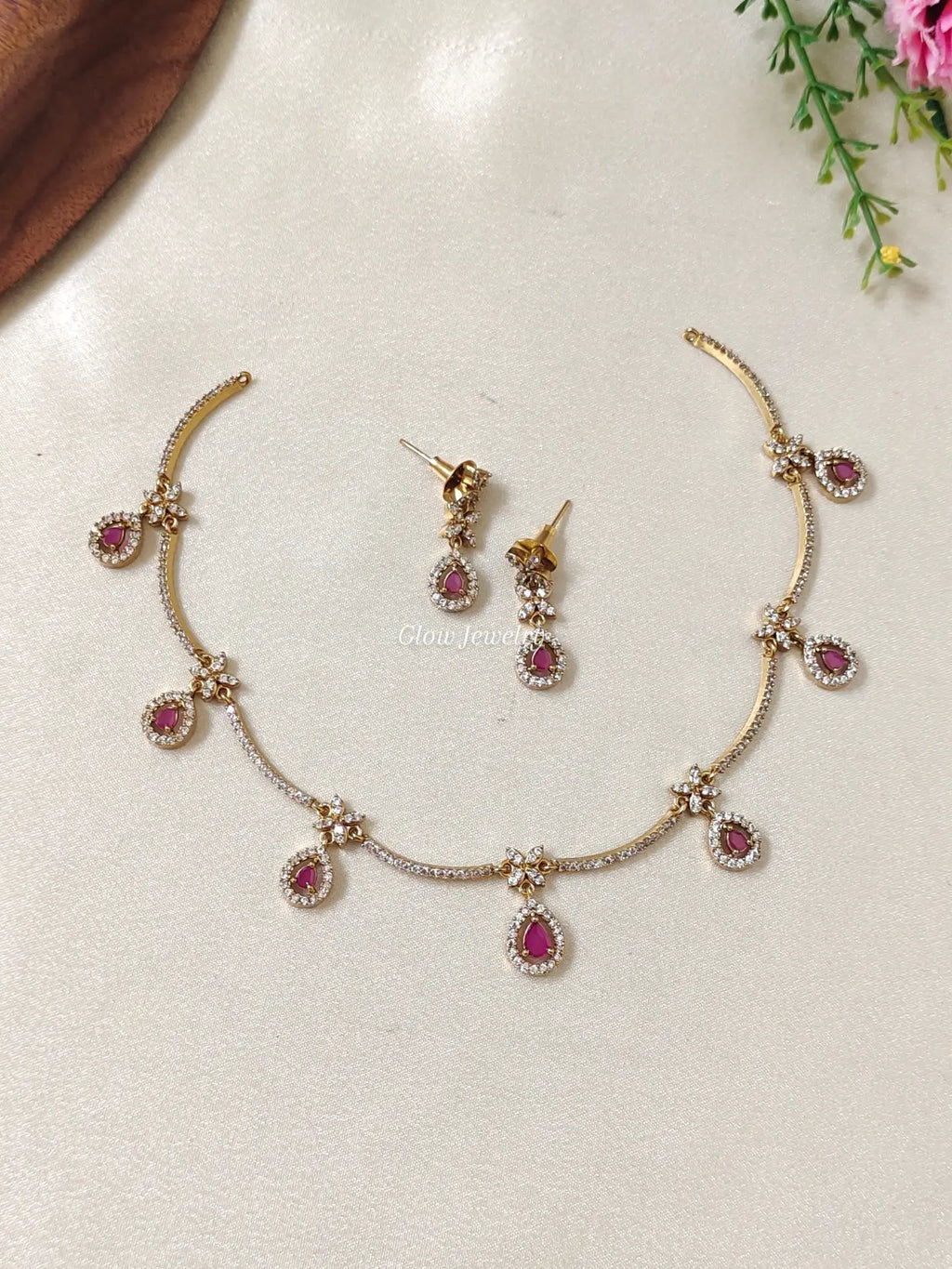 Premium Quality AD Stone Necklace