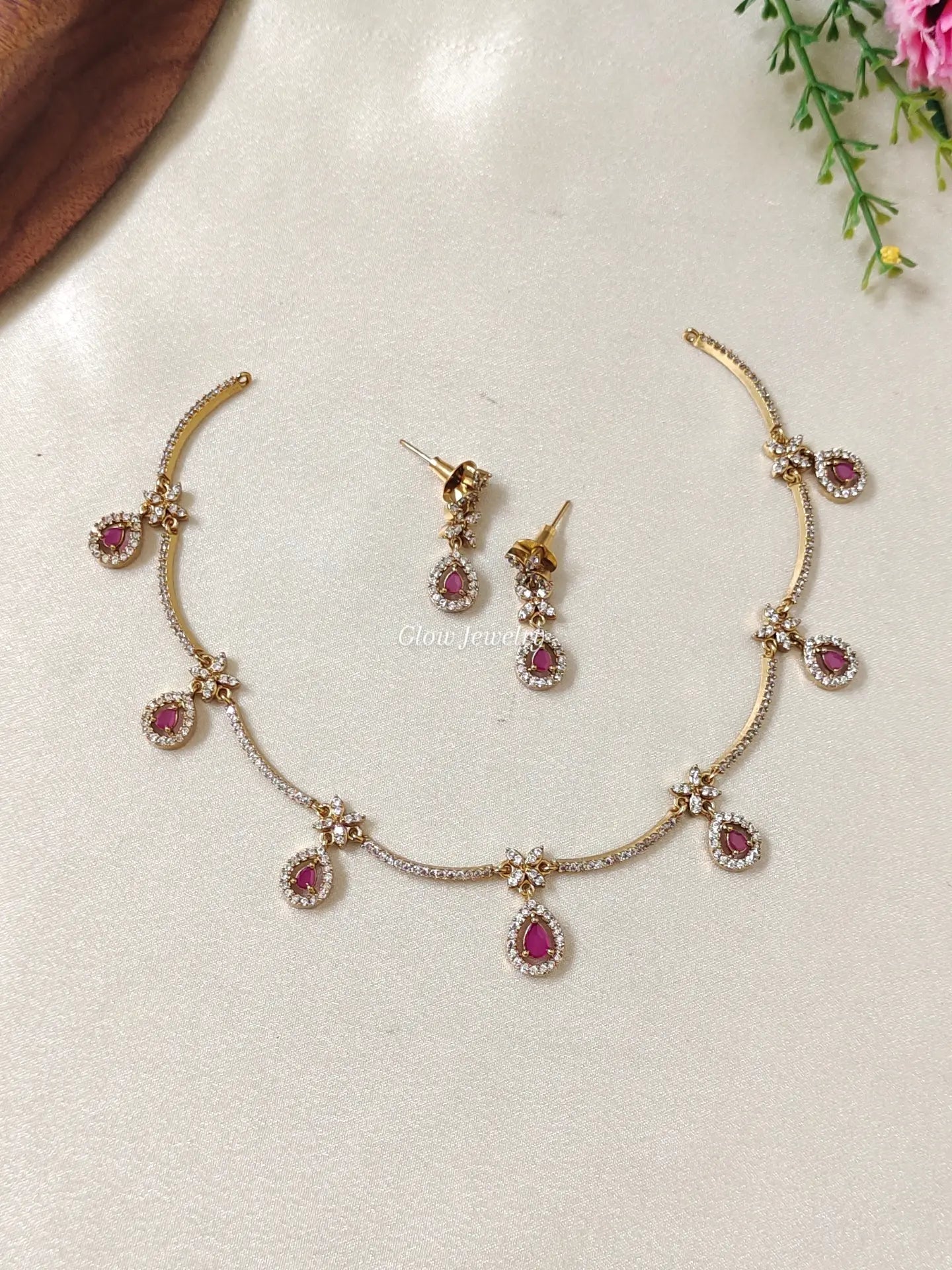 Premium Quality AD Stone Necklace
