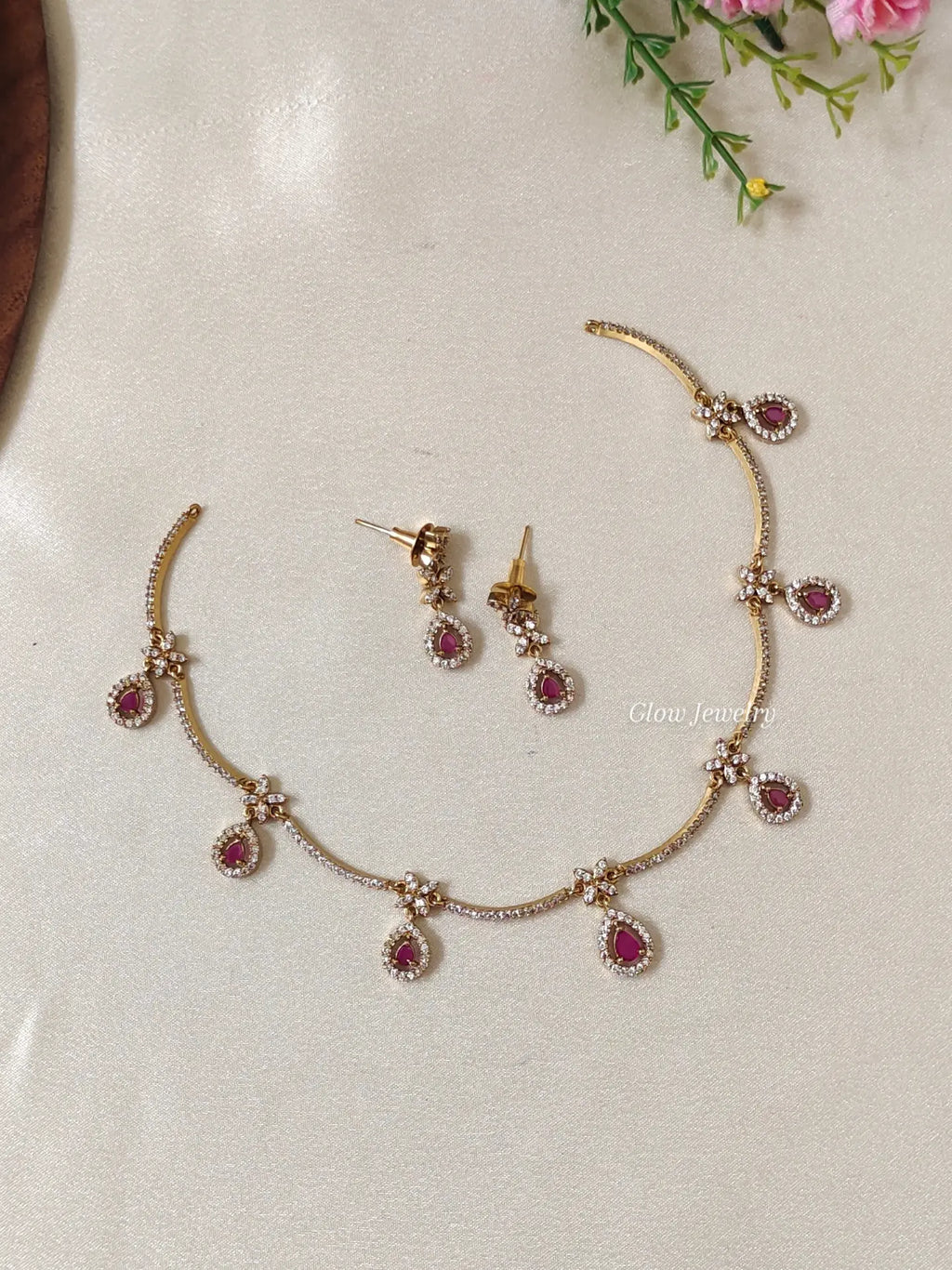 Premium Quality AD Stone Necklace