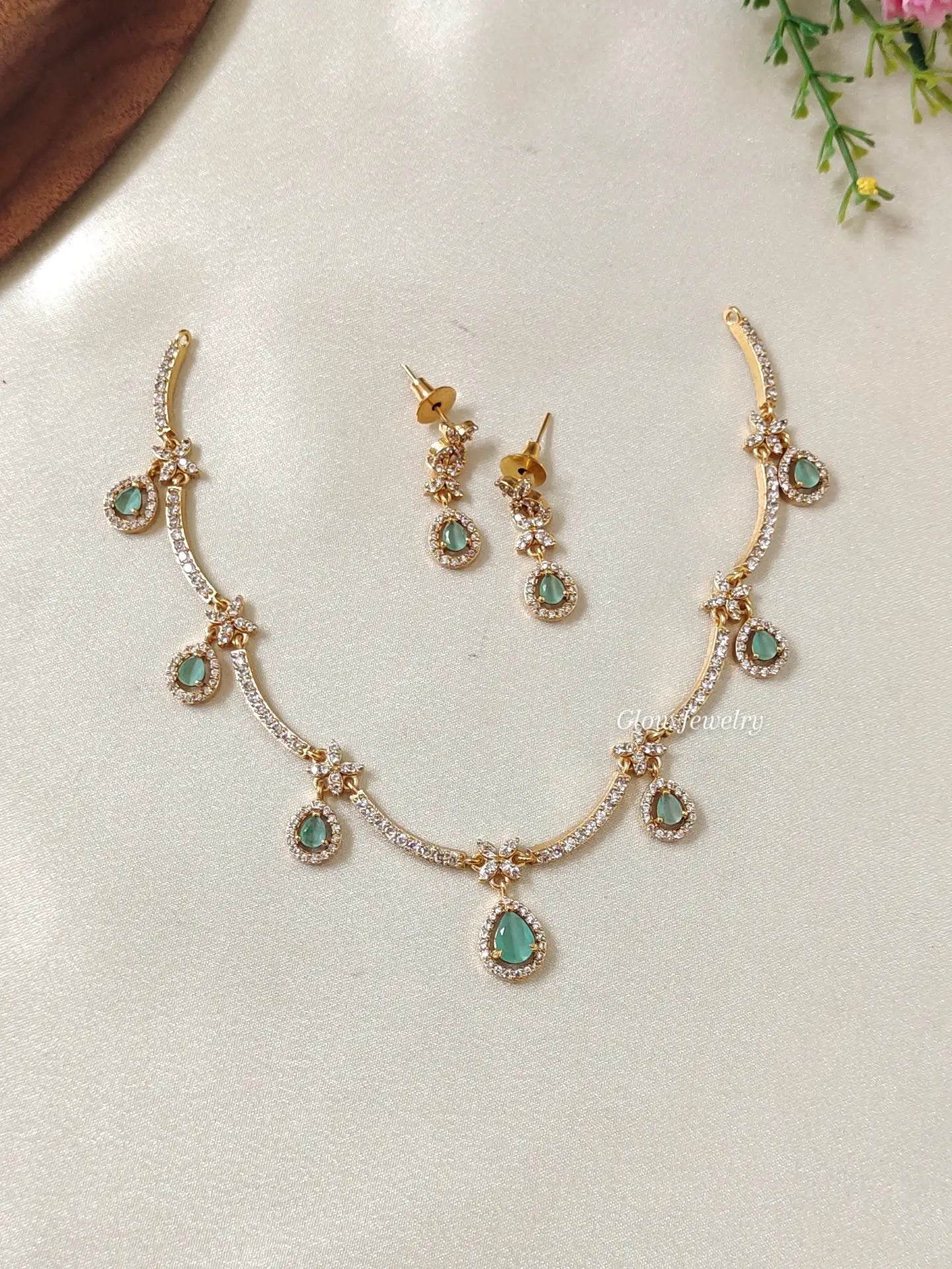 Premium Quality AD Stone Necklace