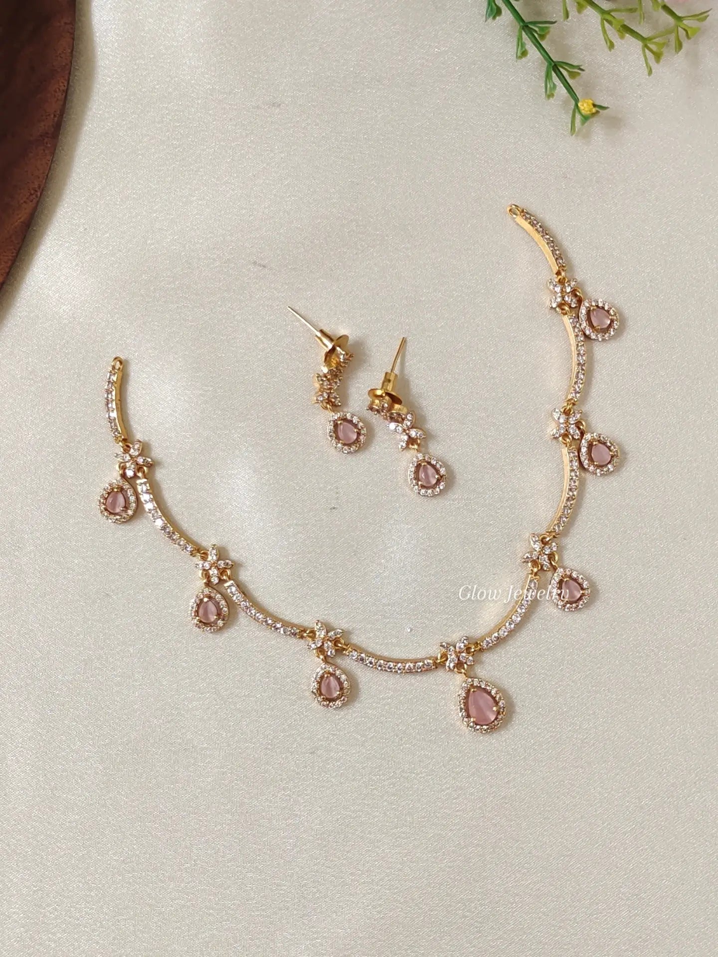 Premium Quality AD Stone Necklace