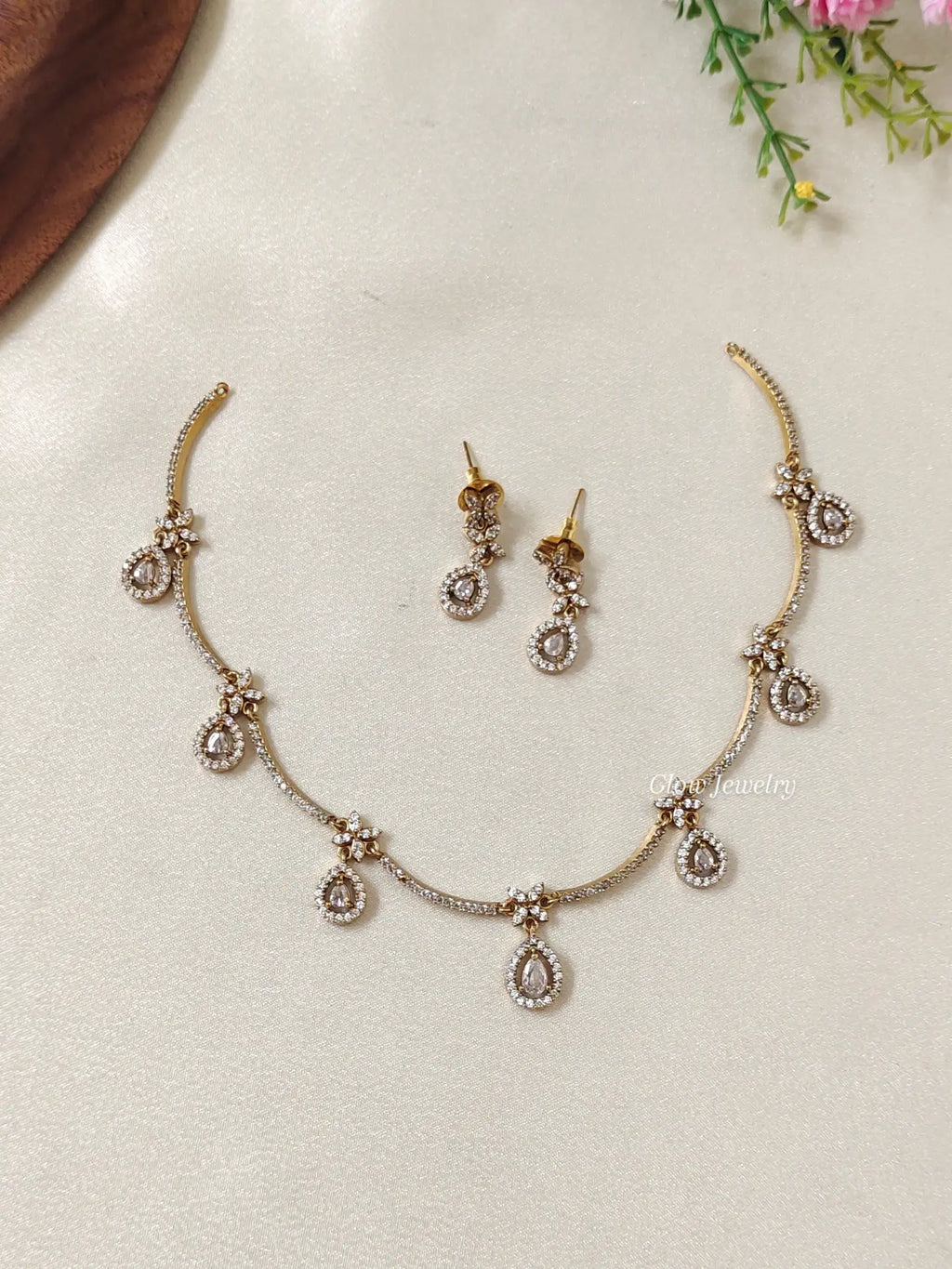 Premium Quality AD Stone Necklace