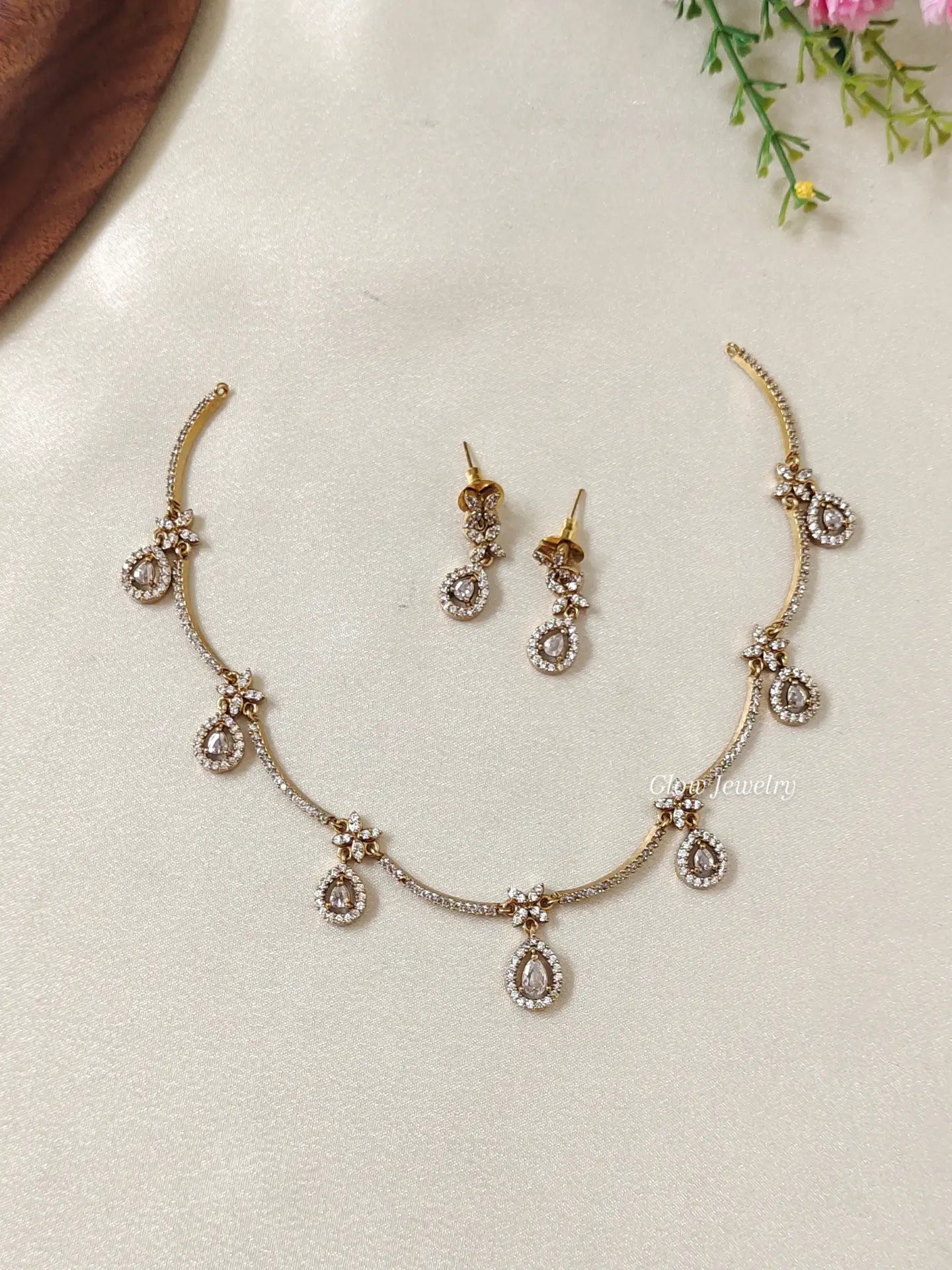 Premium Quality AD Stone Necklace
