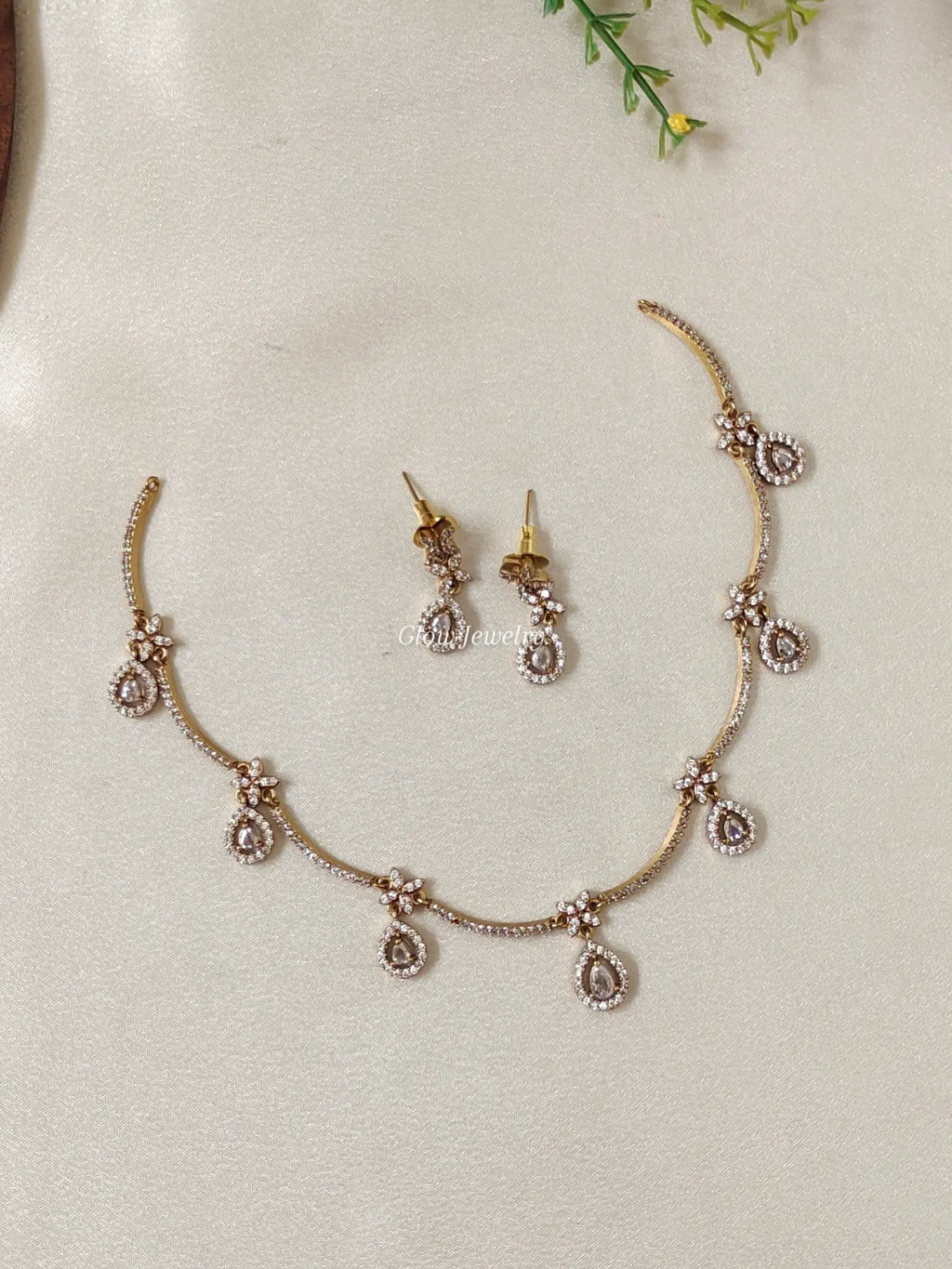 Premium Quality AD Stone Necklace