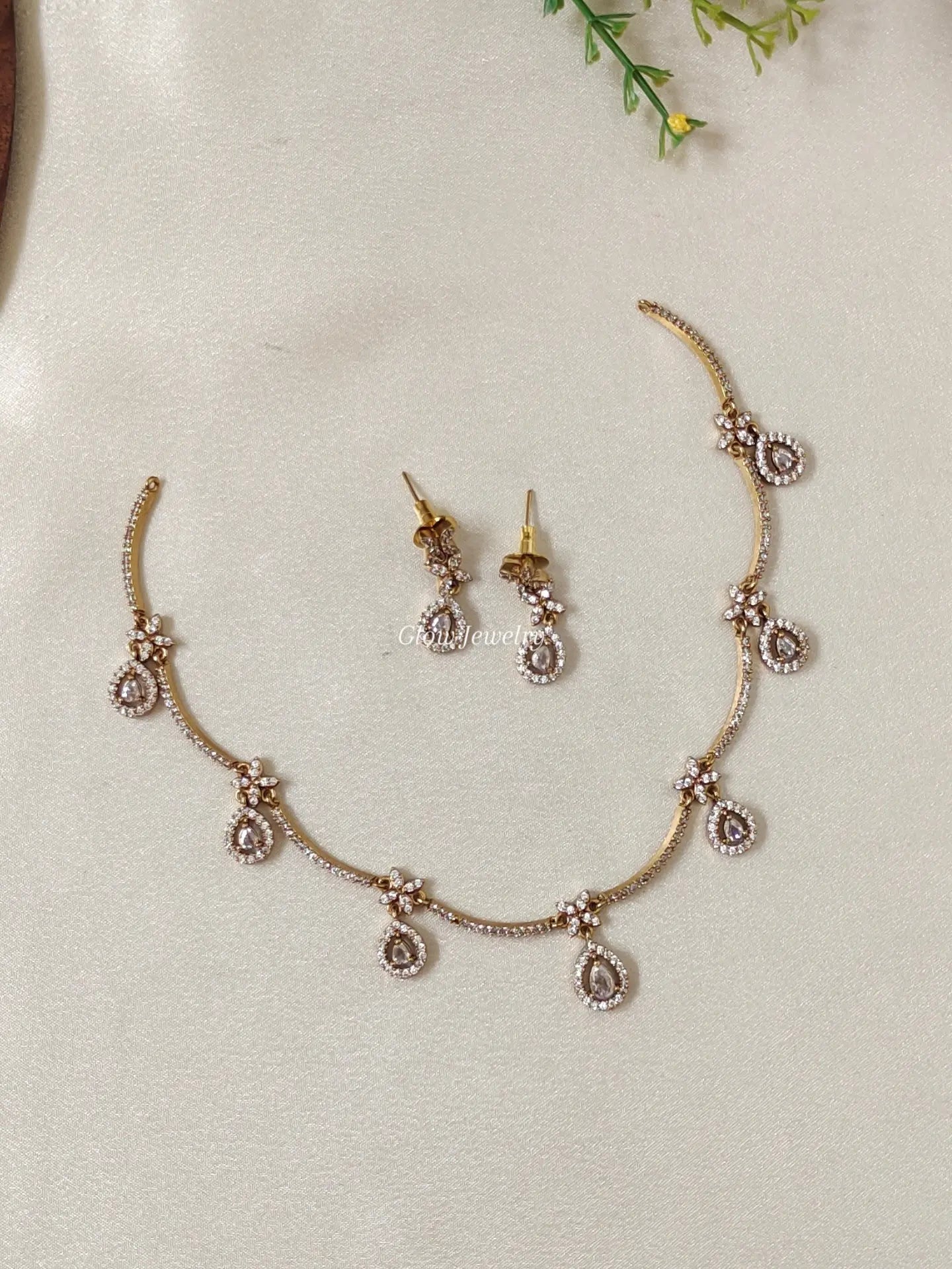 Premium Quality AD Stone Necklace