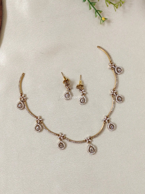 Premium Quality AD Stone Necklace