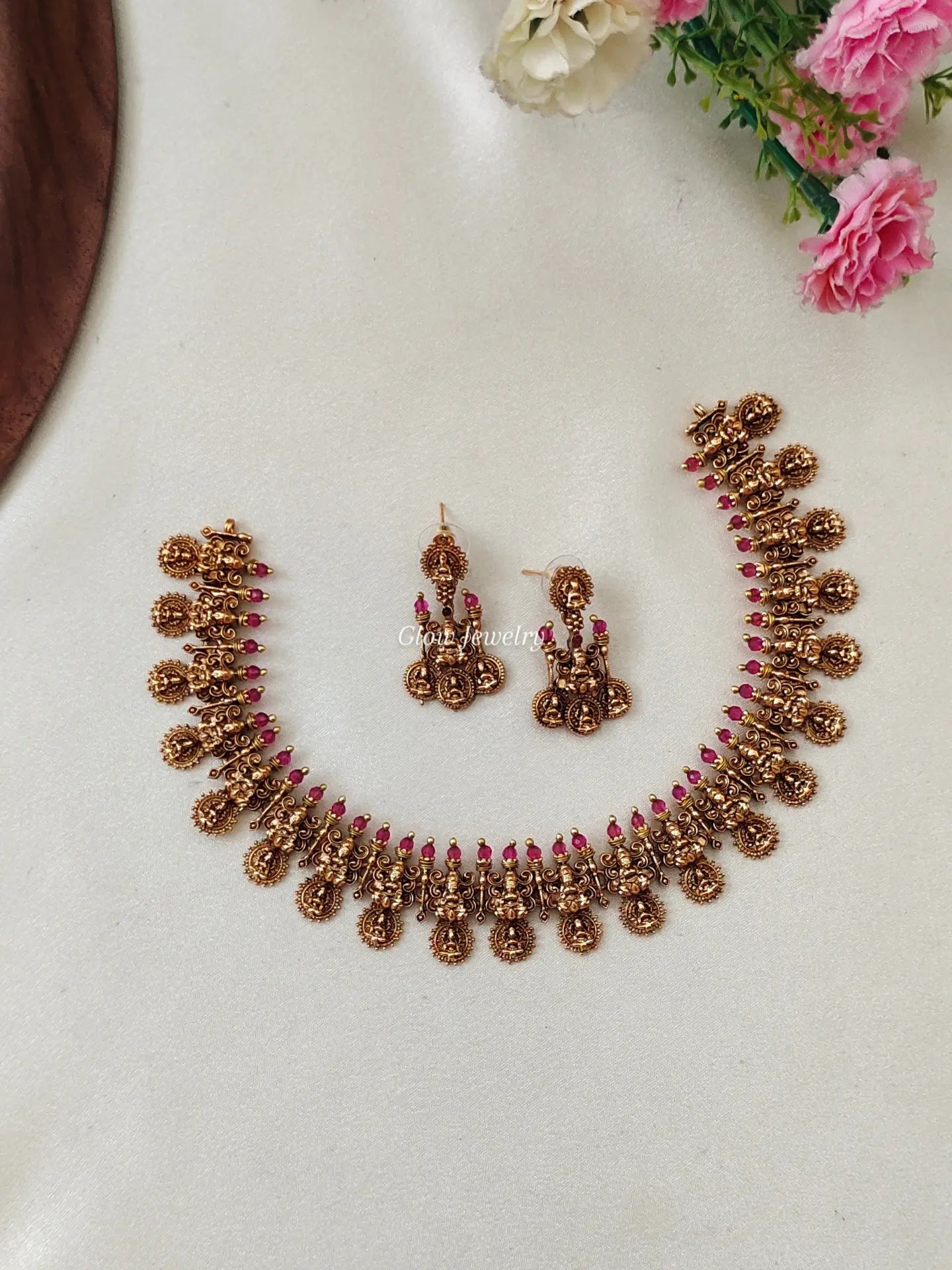 Premium Quality Antique Lakshmi Necklace