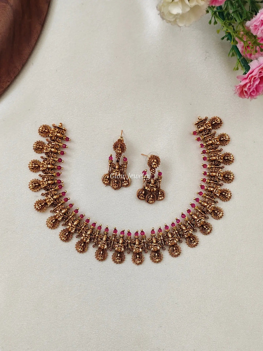 Premium Quality Antique Lakshmi Necklace