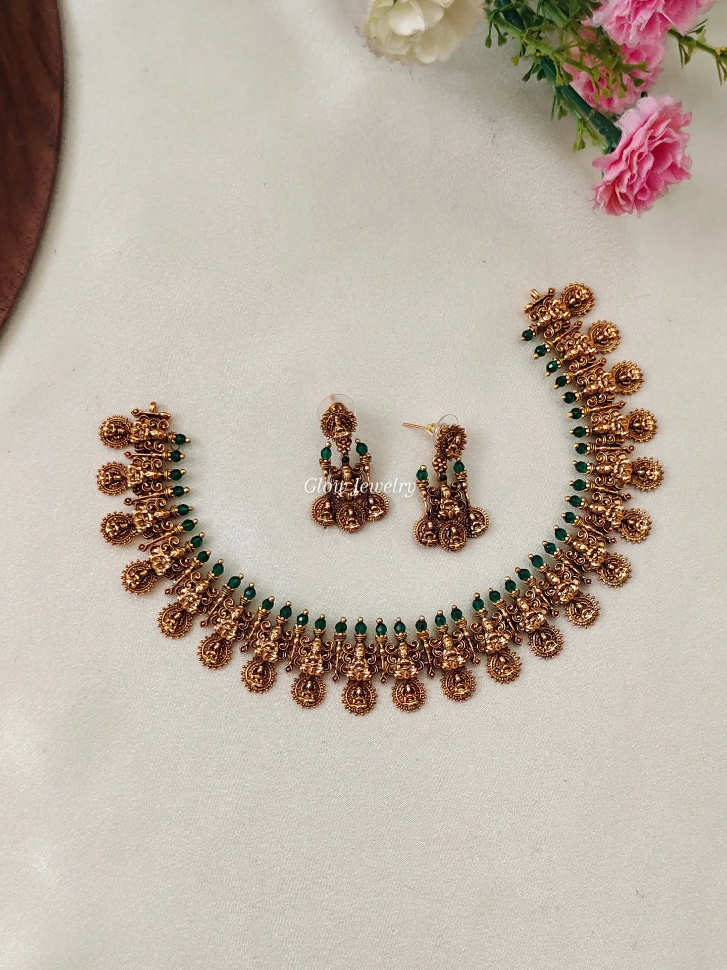 Premium Quality Antique Lakshmi Necklace
