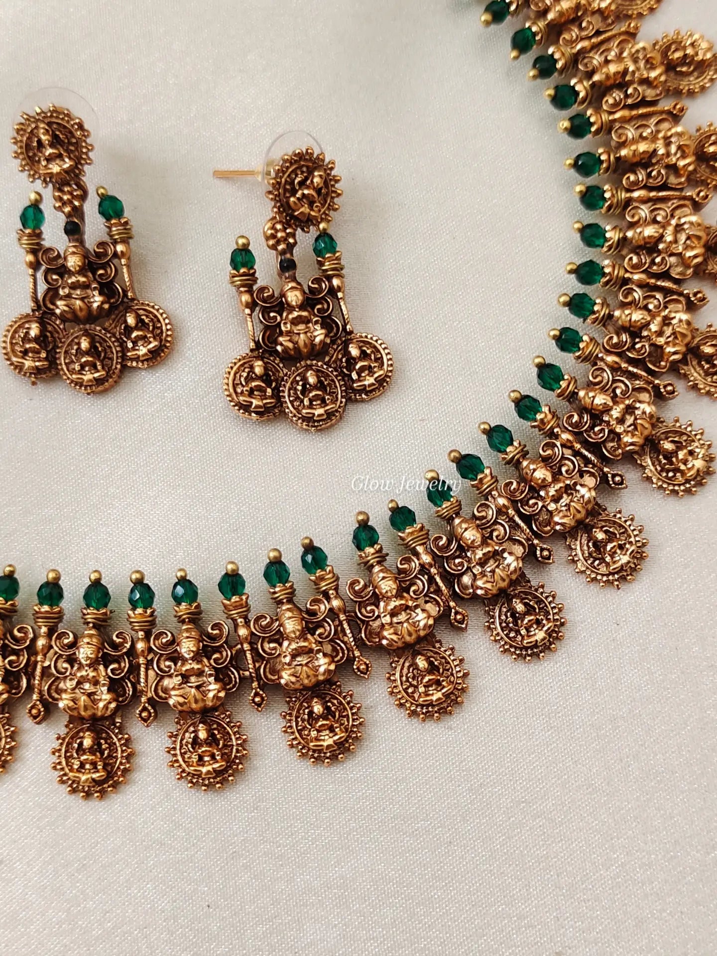 Premium Quality Antique Lakshmi Necklace