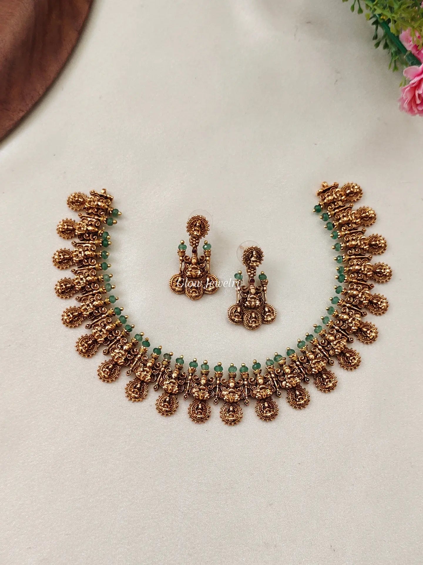Premium Quality Antique Lakshmi Necklace