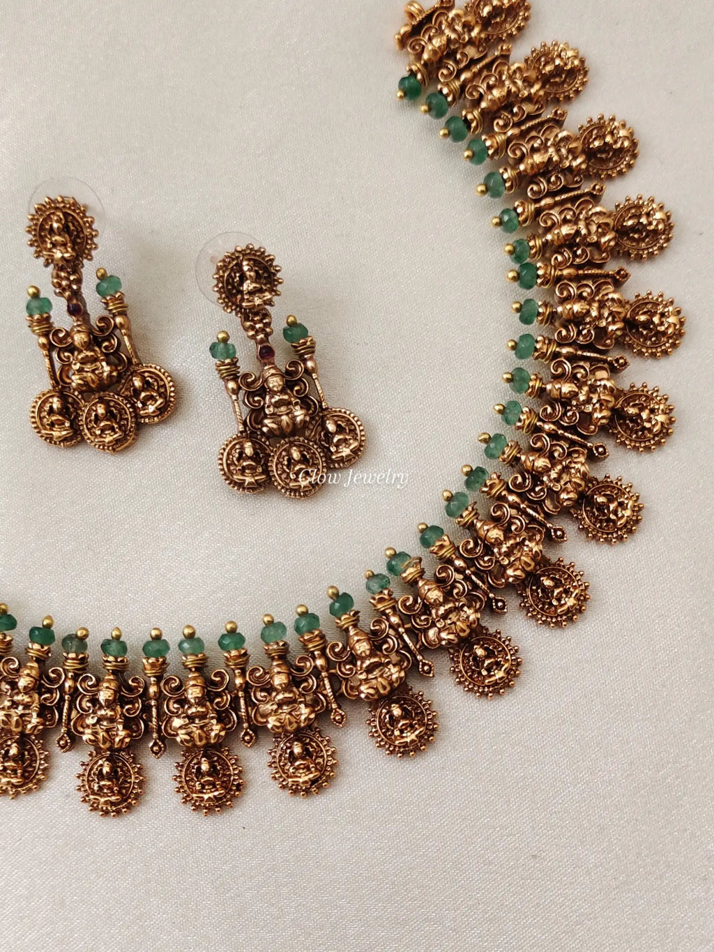 Premium Quality Antique Lakshmi Necklace
