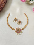 Premium Quality Kempu Kanti Necklace