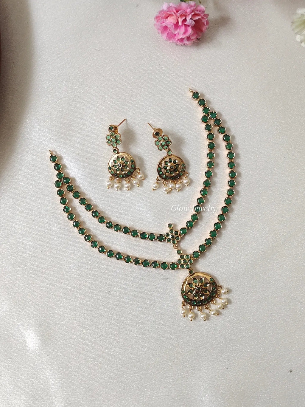 Premium Quality 2 Layer Attigai Necklace