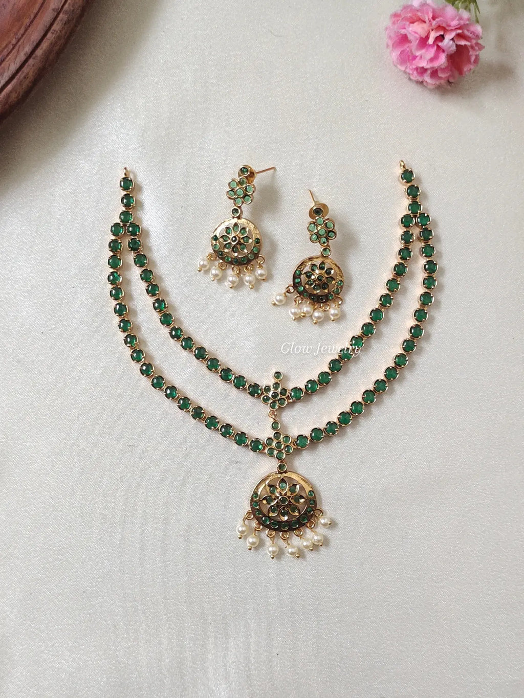 Premium Quality 2 Layer Attigai Necklace