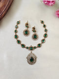 Premium Quality Emerald Green Necklace