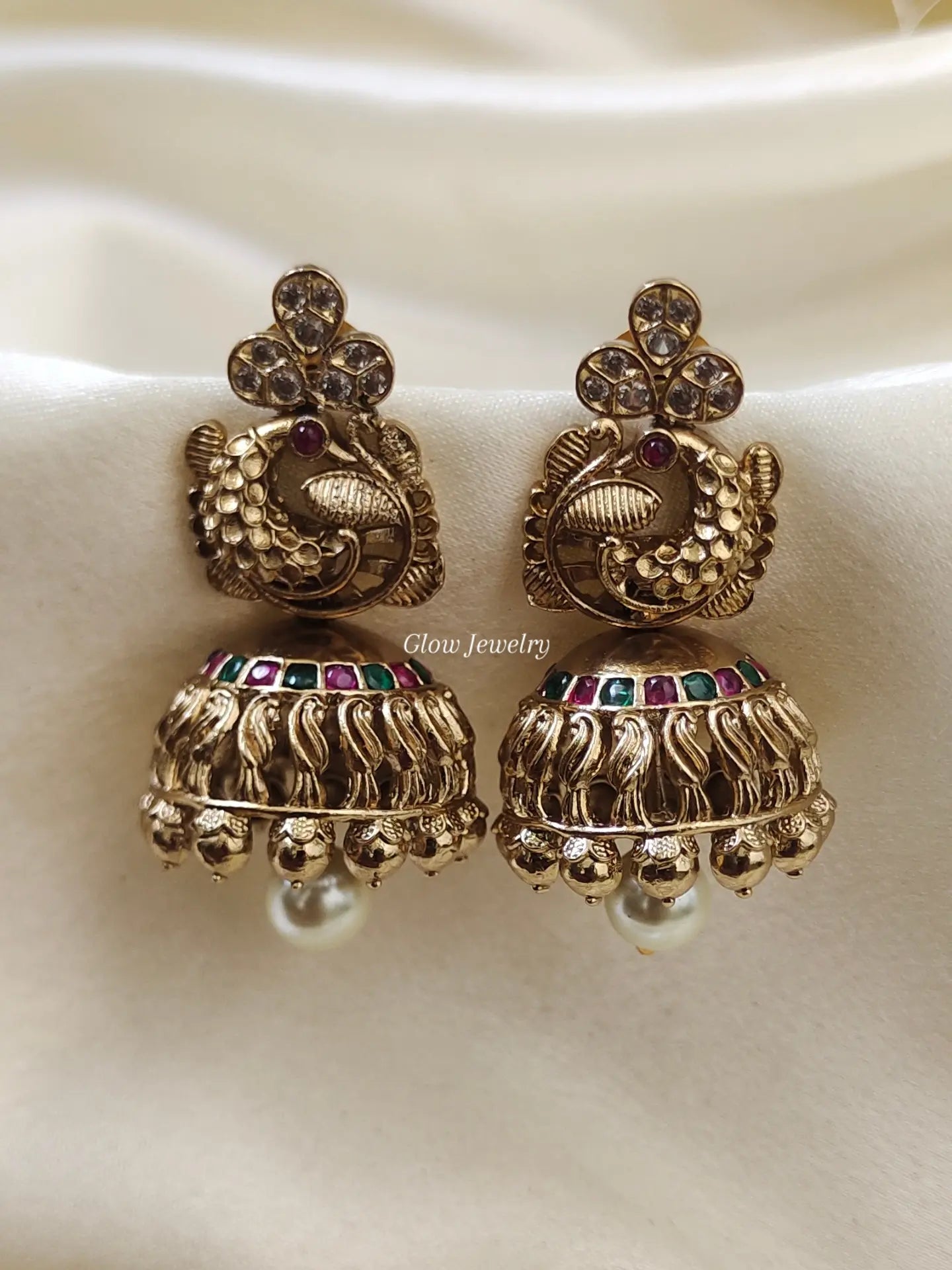 Premium Quality Gold Alike Peacock Necklace