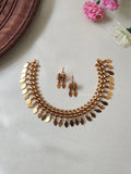 Premium Quality Gold Finish Elakkathali Necklace
