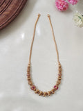 Premium Quality Gold Beaded Necklace
