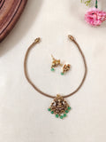 Premium Quality Antique Lakshmi Peacock Necklace